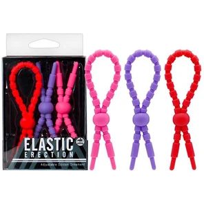  Набор из трех лассо для пениса Elastic Erection 