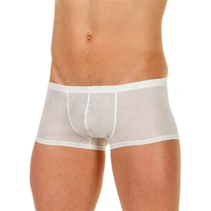  Мужские трусы-хипсы из ткани с текстурой в виде роз White Rose Boxer 