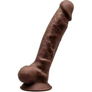  Коричневый фаллоимитатор SILEXD Model 1 7’’ 17,5 см 