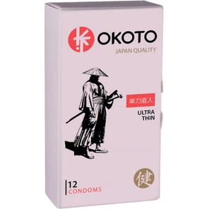  Тонкие презервативы OKOTO Ultra Thin 12 шт 