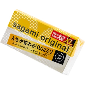  Презервативы увеличенного размера Sagami Original 0.02 XL-size 12 шт 