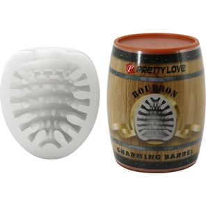  Мастурбатор в футляре-бочке Charming Barrel Bourbon 