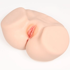  Мастурбатор-полуторс с двойным слоем материала Vanilla Onahole Real Vagina 