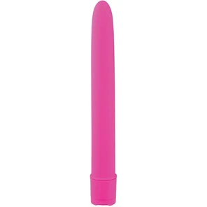  Гладкий классический вибратор BASICX MULTISPEED VIBRATOR PURPLE 6INCH 15 см 