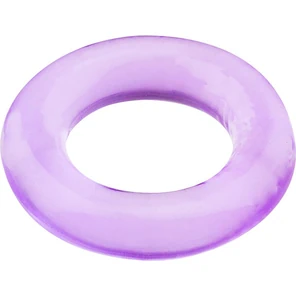  Фиолетовое эрекционное кольцо BASICX TPR COCKRING PURPLE 1INCH 