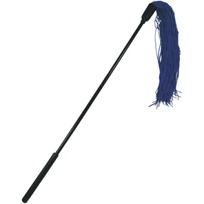  Фиолетовая щекоталка S M Rubber Tickler Purple 17,8 см 