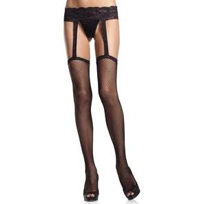  Чулки с поясом Fishnet Garterbelt Stocking 
