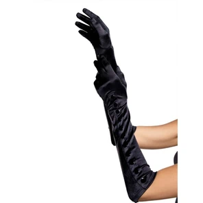  Перчатки на кнопках Satin Gloves 