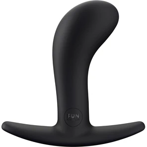  Чёрная анальная пробка Bootie M 9,3 см 