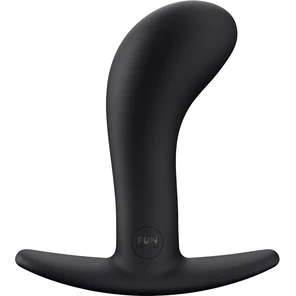  Чёрная анальная пробка Bootie L 11,1 см 
