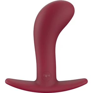  Бордовый анальный стимулятор BOOTIE L 11,1 см 