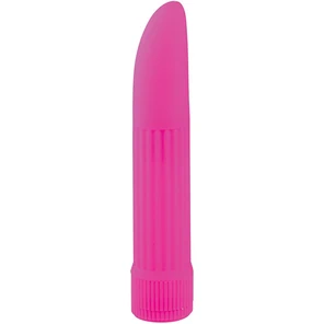  Фиолетовый классический вибромассажёр BASICX MULTISPEED VIBRATOR PURPLE 5INCH 13 см 