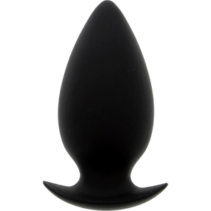  Большая чёрная анальная пробка BOOTYFUL ANAL PLUG LARGE BLACK 10 см 