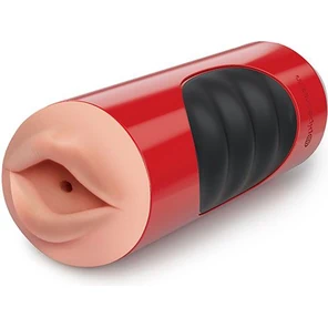  Мастурбатор-ротик с вибрацией Extreme Toyz Mega Grip Vibrating Stroker Mouth 
