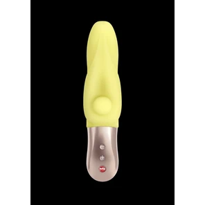  Жёлтый мини-вибратор CAYONA 16 см 