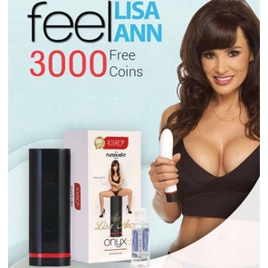  Мастурбатор для секса на расстоянии ONYX TELEDILDONIC MASTURBATOR LISA ANN 