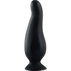  Чёрная анальная пробка My Favourite Butt Plug 10 см 