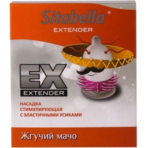  Стимулирующая насадка Sitabella Extender Жгучий мачо 