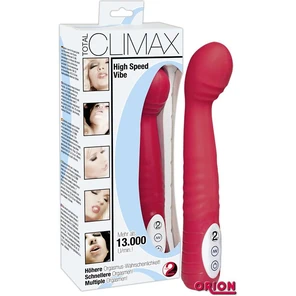  Красный вибратор Climax High Speed Vibe 22 см 