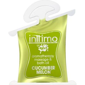  Масло для массажа Inttimo Cucumber Melon с ароматом огурчика и дыни 10 мл 