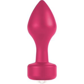  Розовый анальный плаг Elegant Pink 8,3 см 