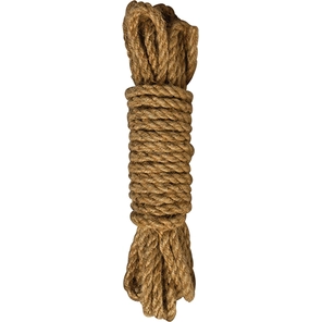  Пеньковая верёвка для бондажа Shibari Rope 10 м 