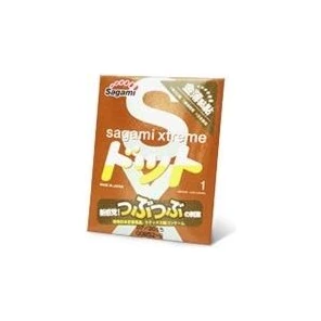  Презерватив Sagami Xtreme Feel Up с точечной текстурой и линиями прилегания 1 шт 