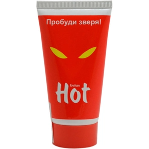  Возбуждающая гель-смазка HOT с женьшенем 50 мл 