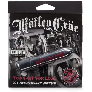  Серебристая вибропуля Motley Crue Too Fast for Love 