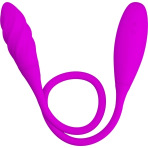  Двусторонний вибромассажер на гибком стержне Snaky Vibe 60 см 