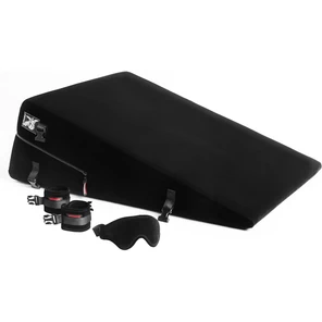  Большая чёрная подушка для секса Liberator Ramp Conversion Kit с креплениями 