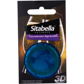  Насадка стимулирующая Sitabella 3D Шампанское торжество с ароматом шампанского 