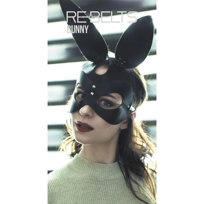  Маска с заячьими ушами Bunny Black 