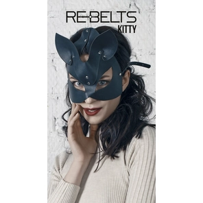  Маска с кошачьими ушками Kitty Black 