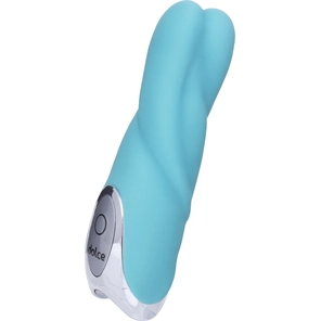  Голубой мини-вибратор Dolce Owen 12,5 см 