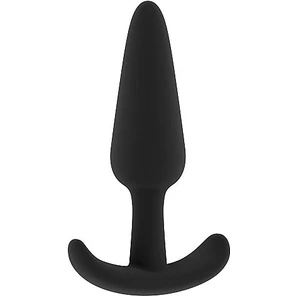  Чёрный анальный стимулятор Butt Plug No.29 12,5 см 