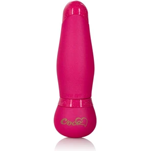  Розовый мини-вибромассажер Coco Licious Hide Play Pocket Massagers 9 см 