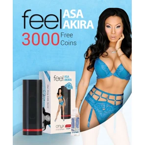  Мастурбатор для секса на расстоянии ONYX TELEDILDONIC MASTURBATOR ASA AKIRA 