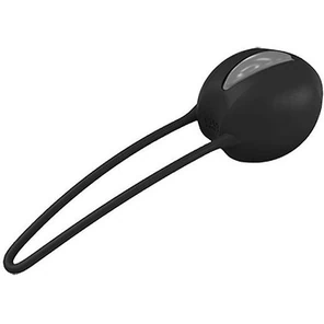  Чёрно-серый вагинальный шарик Smartballs Uno 