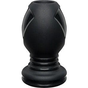  Анальная пробка с тоннелем Kink Wet Works Explore Platinum Premium Silicone Plug 4.5 11,43 см 