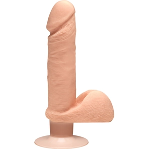  Вибромассажер-реалистик на присоске Perfect D Vibrating 7 20 см 