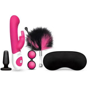  Игровой набор NAUGHTY PLAYTIME в розовом и чёрном цветах 
