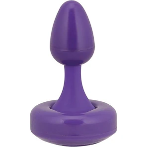 Вибромассажер для анальной стимуляции FLEXI HEAD 10 FUNCTION BUTT PLUG 8,9 см 