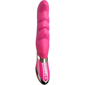  Розовый вибратор для G-стимуляции OPTIMAL G 7.5INCH RECHARGEABLE VIBRATOR 19 см 