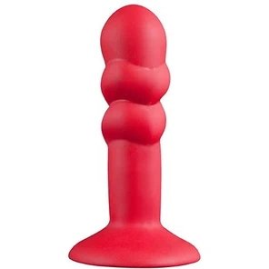  Красная анальная пробка SHOVE UP 5INCH SILICONE BUTT PLUG RED 12,7 см 