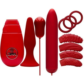  Красный вибронабор FLIRTY KIT SET 
