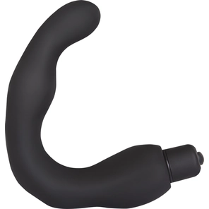  Чёрный массажёр простаты с вибрацией Renegade Vibrating Massager III 