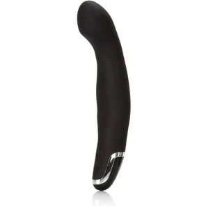 Чёрный стимулятор простаты с вибрацией Dr. Joel Silicone Smooth P 16 см 