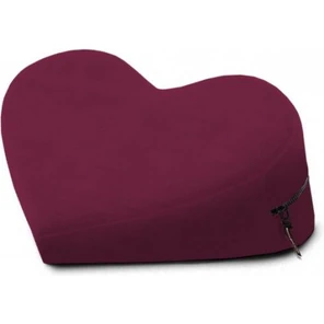  Бордовая подушка-сердце для любви Liberator SE Retail Heart Wedge 