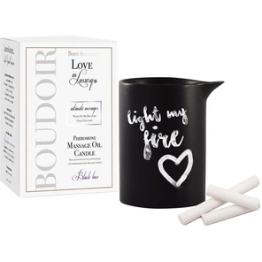  Массажная свеча с феромонами Love In Luxury Seduced Pheromone Soy Massage Candle Black Lace 154 мл 